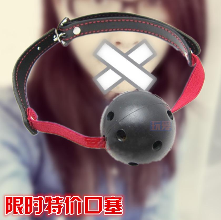 正品[口塞]胶衣镣铐入笼口塞评测 口塞捆绑视频