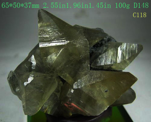 雄黄 方解石 Calcite 地球宝贝 收藏观赏性 矿物晶体标本