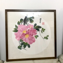 裱画框 60cm剪纸书画装 方形守竟仪15