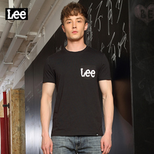 logo印花圆领短袖 上衣L270342LQK11 T恤修身 2017夏季新品 Lee男装