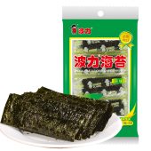 海苔寿司专用紫菜零食 原味11.2g 天猫超市 海苔即食 波力海苔
