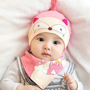 0-3-6-12个月秋冬婴儿帽