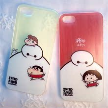 新款日本超薄大白iphone6plus手机壳超能陆战