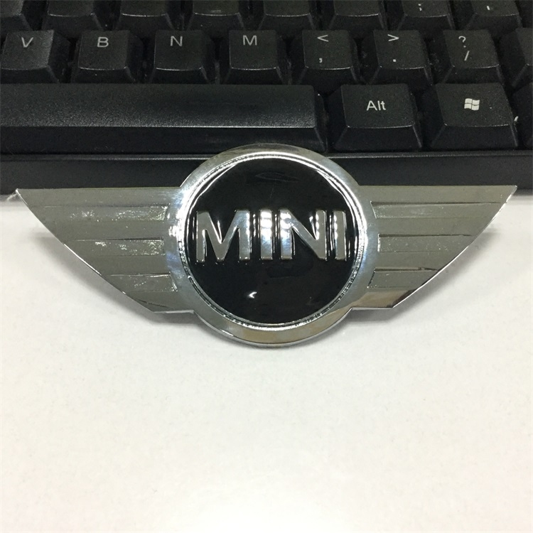 宝马mini 前后车标 迷你前后金属标志 320 330mini翅膀logo铝合金