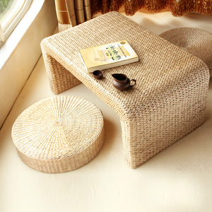 藤编飘窗榻榻米茶几