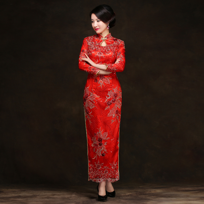 正品[旗袍时装表演视频]中国旗袍时装秀表演评