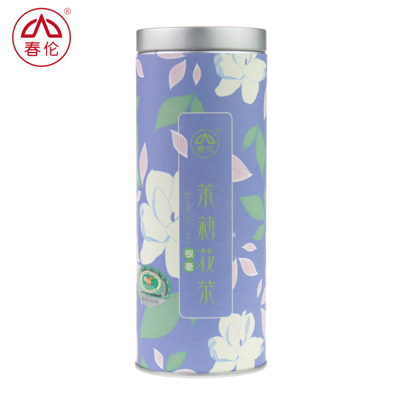 春伦名茶福州茉莉花茶  一级花茶茉莉银毫茶叶60g/罐