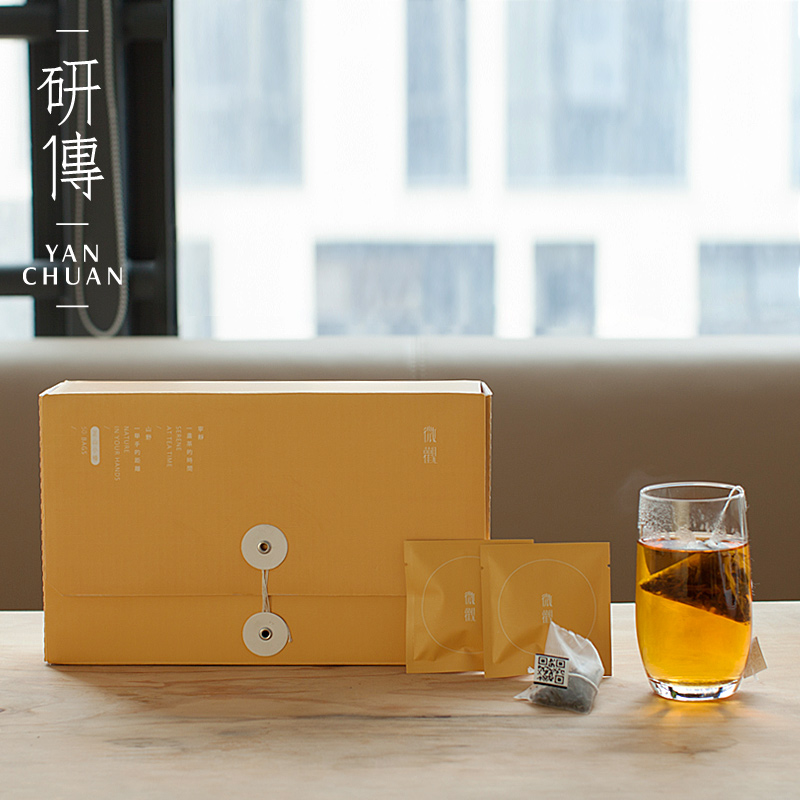 研传茶叶 微观红茶袋泡茶简装 武夷山正山小种袋装 顺丰包邮/50袋