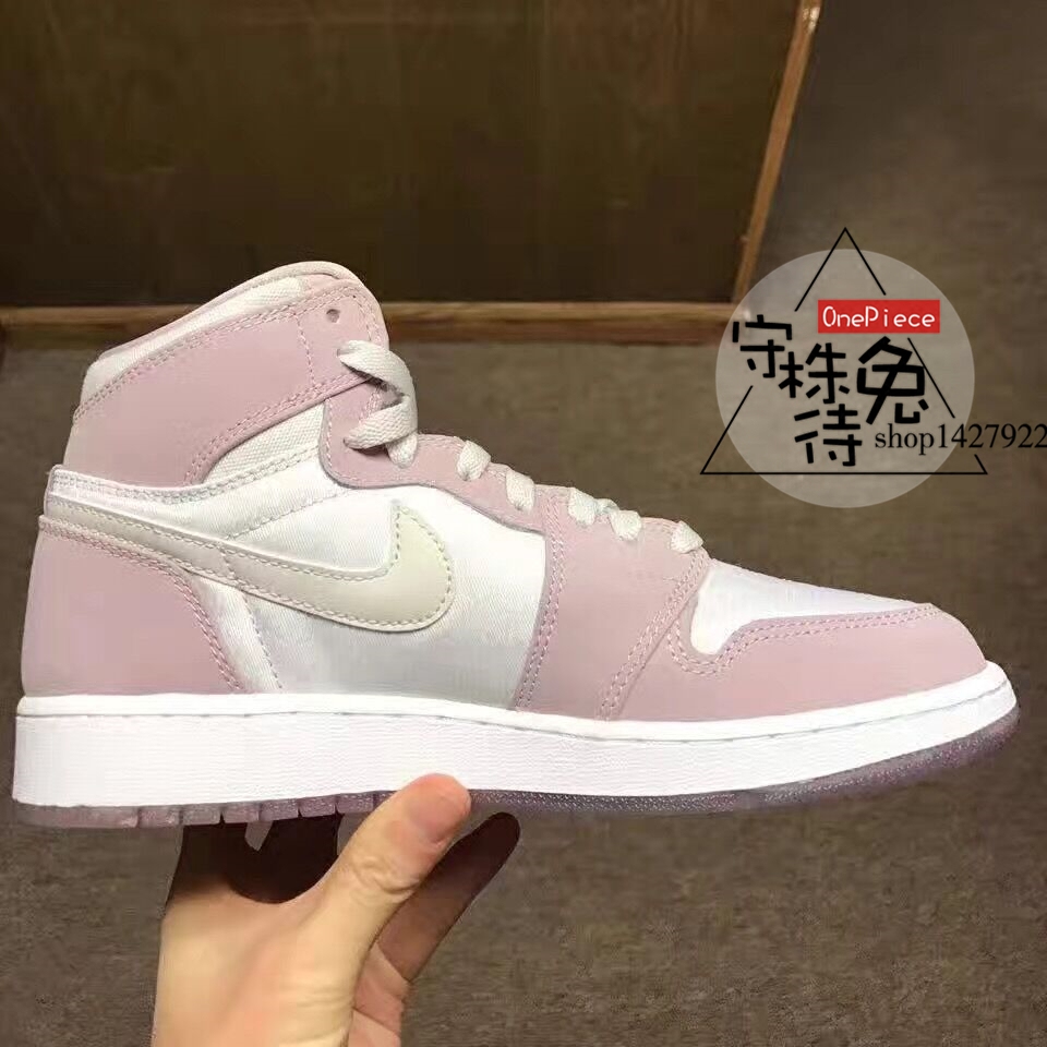 air jordan 1 heiress gs aj1 樱花粉 淡雅粉 女鞋 832596-025