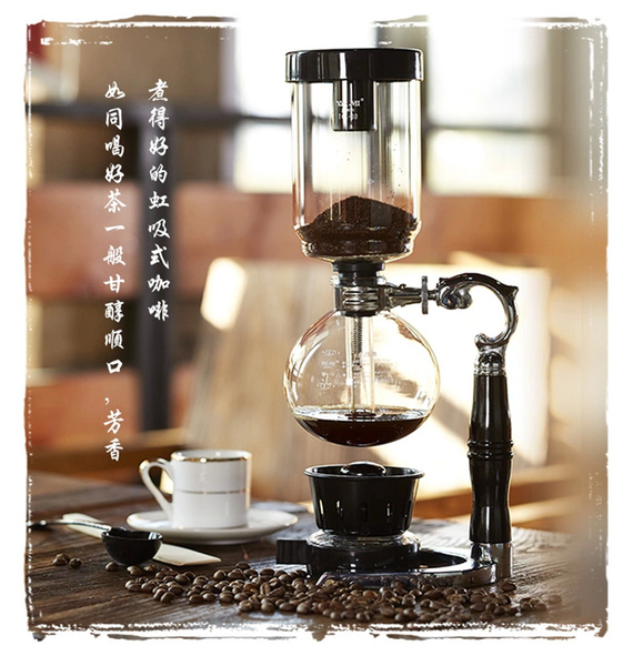 热销咖啡器具 YAMI亚米虹吸壶 煮咖啡壶套装 玻