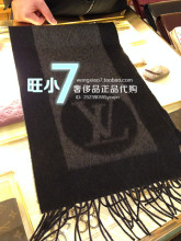 围巾小票 LV路易威登羊毛男女M72202热卖 折扣正品 意大利代购