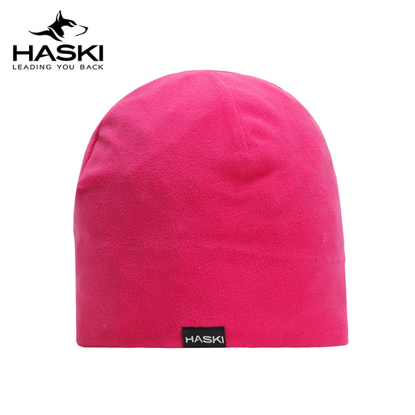 HASKI 户外抓绒帽男女通用秋冬帽套头帽保暖透气帽子