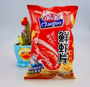亲亲鲜虾片 休闲膨化零食品40g*已售0件 3.0$3.0(10折 包邮