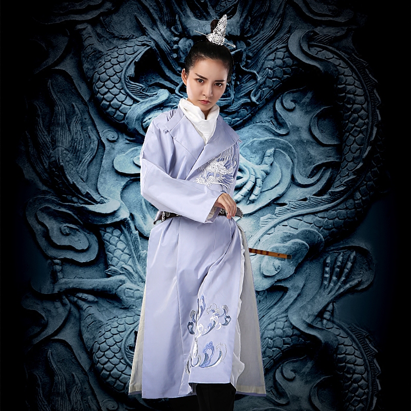 都城南庄传统服饰齐胸襦裙同期非圆领袍汉服唐翻领胡式翻领御龙吟