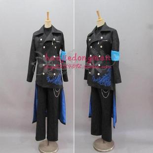 鬼泣5维吉尔少年装cosplay男装外套风衣印花版 动漫周边