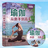 瑜伽从新手到高手初学到完成高难度动作 瑜伽从入门到精通 健身瑜伽爱好者书籍 练习多彩生活 赠瑜伽视频 包邮 全彩珍藏版