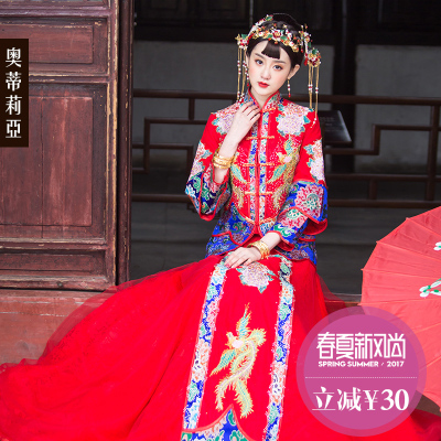 江苏 苏州中国风敬酒服秀禾和服2017春季新款