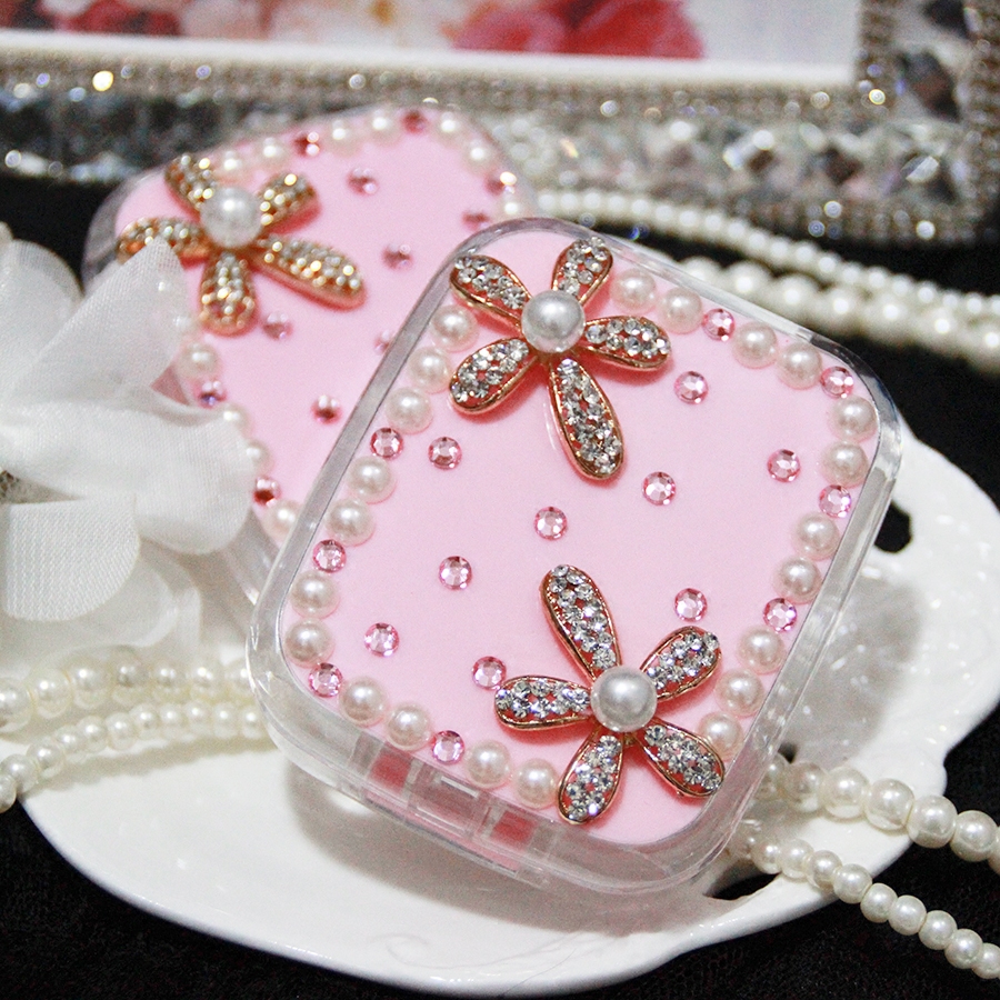 正品[隐形眼镜盒的用法]隐形眼镜伴侣盒批发评