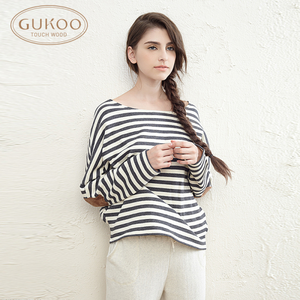 正品<em>女睡衣</em>上装 Gukoo <em>果壳</em>女士家居服春秋长