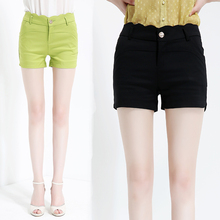 2015春夏新款女式超<em>短裤</em>韩版<em>夏季女士</em>修身裤