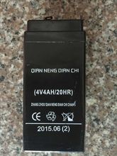 包邮 电子称免维护铅酸蓄电池4v4ah20hr计价称电子秤电池4v4AH 正品