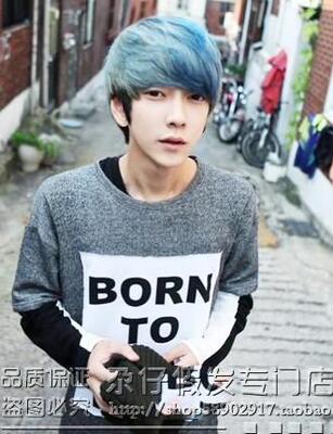 韩版男生假发男士假发学生假发男短发商务帅气