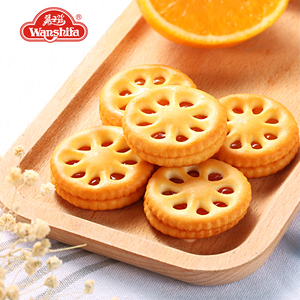 万士发果酱夹心饼干1360g