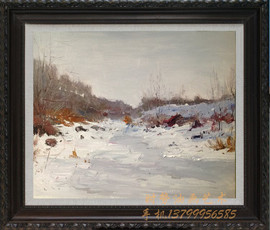 [雪景油画]评价 俄罗斯雪景油画怎么样