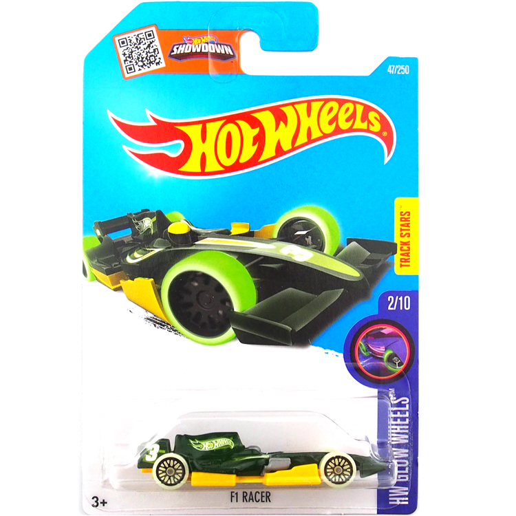 风火轮小车hotwheels车模火辣小跑车 f1赛车深绿 47_双氙车灯改装网