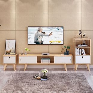 高档实木电视柜组合家具客厅套装现代简约小户型卧室地柜电视机柜