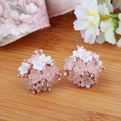 925银饰品珍珠耳钉韩国气质韩版女耳饰纯银耳