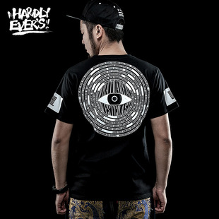 【正品<em>有货网</em>】HARDLYEVERS slogan年轮T