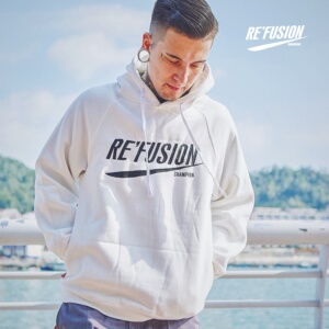 港风青年套头卫衣