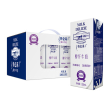12盒平衡好搭档轻松又健康 蒙牛特仑苏醇纤牛奶250ml 天猫超市