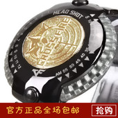 包邮 周边商城CF黄金爆头LED防水学生创意手表动漫送CF英雄戒指