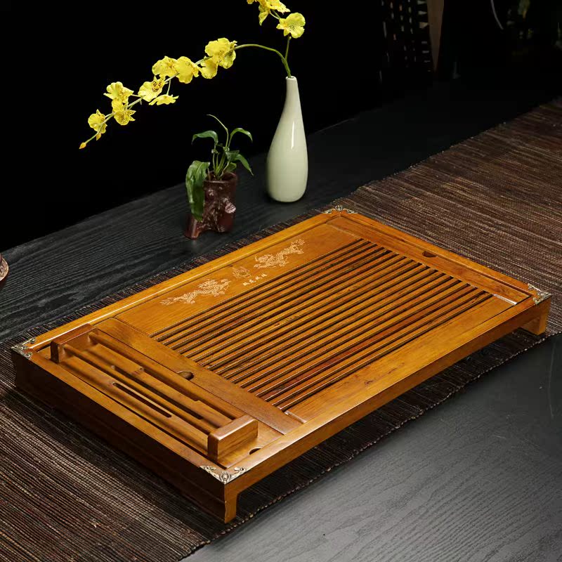 汉唐 茶具茶盘 特价 实木茶盘 茶托 茶海 功夫茶盘柯木茶盘 茶台