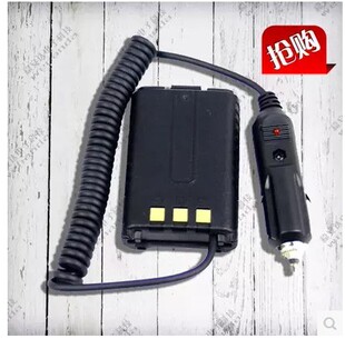 宝峰BF-UV5R对讲机借电器 宝锋车载充电器 12V 24V通用 原装正品