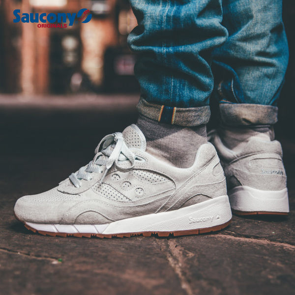 SAUCONY圣康尼 SHADOW 6000 SUEDE 复古运动鞋 跑步鞋 男 S70222