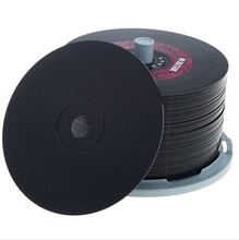 r刻录光盘空白cd700M中国红音乐盘车载无损音乐 铼德刻录碟黑胶cd