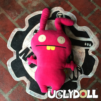 uglydoll毛绒玩具玩偶丑娃娃布娃娃靠背潮流生日婚庆礼物抱枕