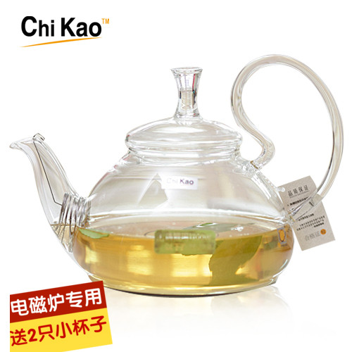 奇高玻璃茶壶电磁炉专用煮茶茶具不锈钢过滤养生壶大容量功夫茶壶