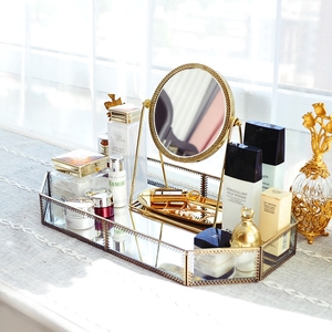 金属玻璃镜面化妆台