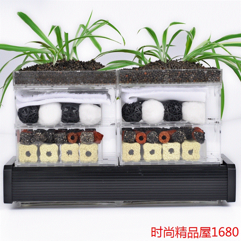 正品[上滤盒]自制上滤盒评测 鱼缸上滤盒制作图片