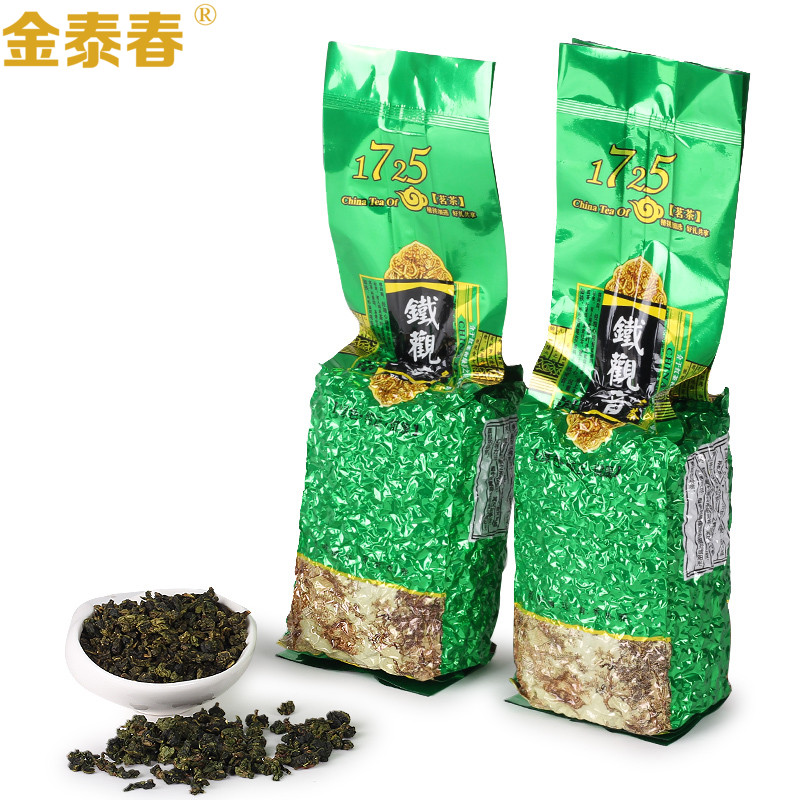 安溪高山铁观音茶叶散装新茶1725tgy袋装青绿茶浓香型乌龙茶500g
