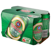 青岛罐装 啤酒 青岛啤酒 易拉罐330ml 经典 天猫超市