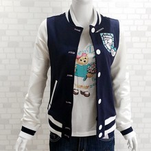 小熊维尼正品休闲外套2017秋装新款学生棒球服韩版少女装开衫卫衣