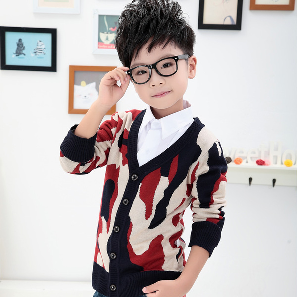 热销童装绒衫 男童<em>时尚</em> 儿童<em>宝宝</em>韩版 <em>毛衣</em>外套