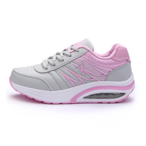 2017春款白色内增高女鞋侧拉链厚底休闲运动