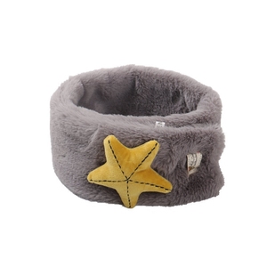 儿童毛绒围巾冬季保暖