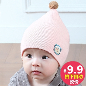 正品[婴幼儿帽子冬女]婴幼儿帽子秋冬款评测 婴